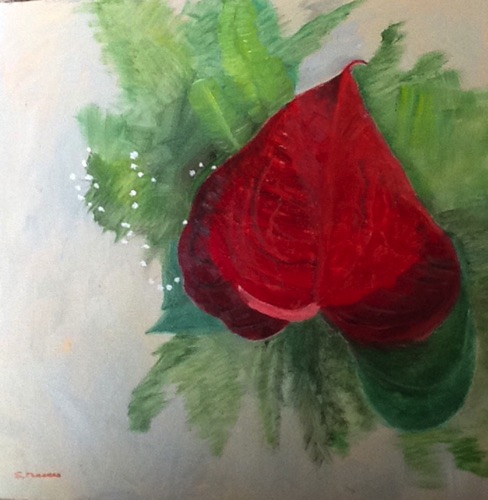 FLOWER STUDY
Oil on Canvas
46x46cm
$55 FLOWER STUDY
Oil on Canvas
46x46cm
$55